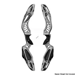 Mybo MYKAN 25" Barebow Riser -The Longbow Shop grey combined mykan barebow