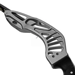 Mybo MYKAN 25" Barebow Riser -The Longbow Shop off angle 1 mykan barebow