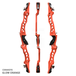 Mybo Wave XL 27" Recurve Riser 2024 -The Longbow Shop wave xl 27 glow orange 852594