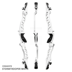 Mybo Wave XL 27" Recurve Riser 2024 -The Longbow Shop wave xl 27 stormtrooper white 852580 2