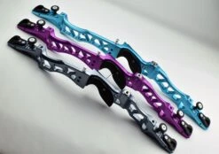 Mybo Wave XL 27" Recurve Riser -The Longbow Shop web set of 3